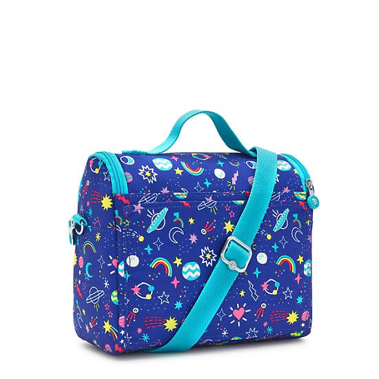 Sacs Kipling New Kichirou Printed Lunch Bag Bleu | FR 1058YX